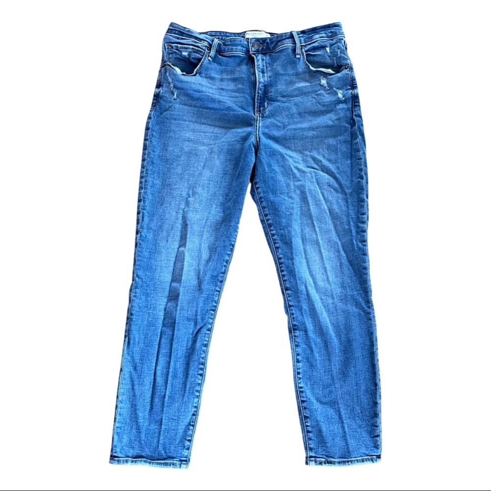 ABERCROMBIE & Fitch | women’s skinny distressed jeans